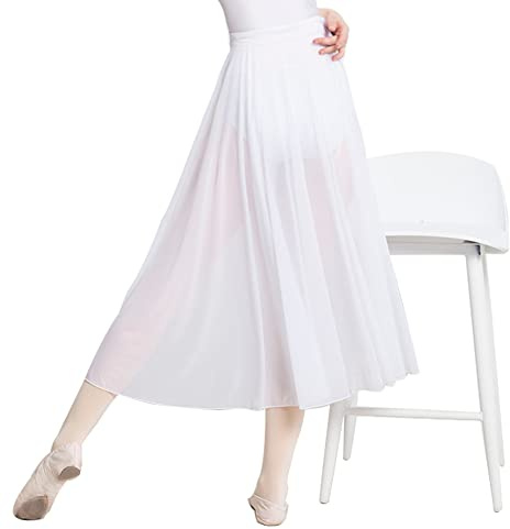 ROYAL SMEELA Gonna per Balletto Tutu in Rete, Vestito da Danza Classica, Abbigliamento da Ballo, Costume da Ballerina con Body e Gonna a Portafoglio
