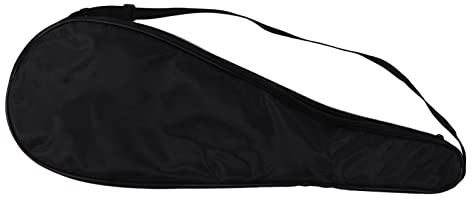 AKLOSIPY Squash Racket Cover Bag Lätt Vadderad Racket Bärväska med Axelrem - 1680D Oxford Duk och Stötsäker Bomull