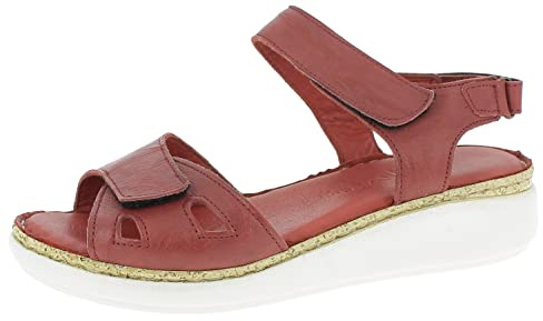 Andrea Conti Women's Sandals, chili, 8 Women