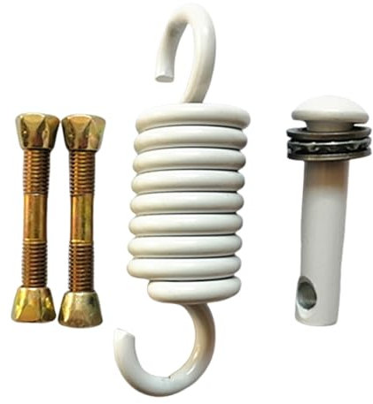 Molla per dondolo per portico, molla per sedia a dondolo in acciaio inox, gancio resistente per palestra, boxe, patio, sedia a soffitto