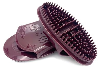 HUVZOR 2 PCS Professional Meridian Brush,Cepillo Meridiano,Cepillo de Masaje Meridians,Fácil de Limpiar,Utilizado para Masajear Meridianos,Adelgazar y Moldear el Cuerpo