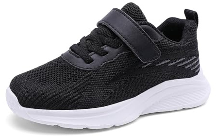 Sneakers Ragazzo Traspiranti Scarpe Sportive Ragazzo Scarpe Senza Lacci Interno Esterno Corsa Scarpe da Ginnastica Sneaker attività