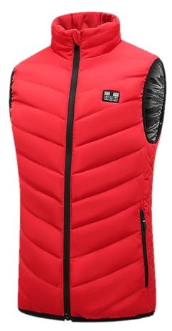 TYUIOP Heated Gilet for Men - Heated Waistcoat Mens Mens Hoodie Full Body Suit Heating Jacket Warm Jackets for Men UK Electric Gilet Boiler Suits Shirt Full Zip