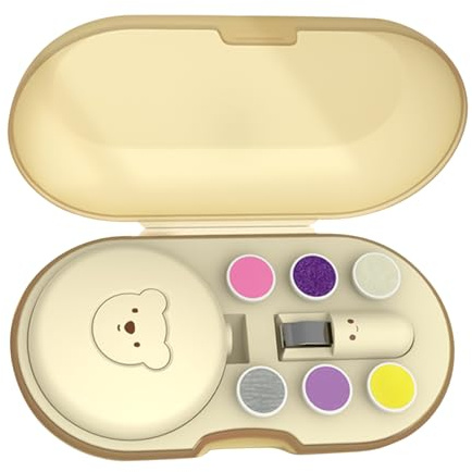 Lime-ongles Bébé | Appareil Électrique Limage Ongles Bébé | Kit Manucure Pédicure avec 6 Têtes de Remplacement pour Poncer Ongles de Pieds et Mains
