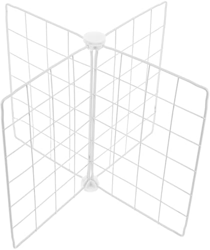FUNNETOYU Organizzatore congelatore con griglia ventilata divisore filo metallico regolabile cestino portaoggetti ottimizzato per congelatore cassapanca separatore multifunzione per frigorifero e