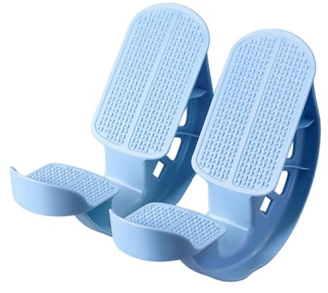 F Fityle 2X estiradores de pantorrillas, balancín de pie, Pedal Antideslizante para Fitness, Herramienta de Estiramiento de pantorrillas y Tobillos para Uso, Azul