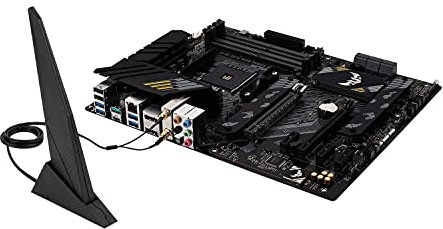 ASUS TUF Gaming B550-PLUS (Wi-Fi), AMD B550 (Ryzen AM4) ATX motherboard (PCIe 4.0, Dual M.2, DDR4 4400, Intel WiFi 6, 2.5 GB Ethernet, HDMI, (Renewed)