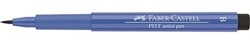 FABER CASTELL ROTULADOR PITT ARTIST PEN BRUSH PUNTA PINCEL AZUL COBALTO -10U-