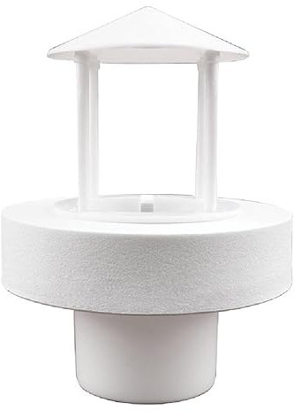 GRONGU Distributeur Brumisateur Flottant Générateurs D'humidificateur À Ultrasonsnébuliseur Fontaine d'eau Brumisateur pour Mini Bassin Piscine Réservoirs Poissons Pare-éclaboussures d'eau Les