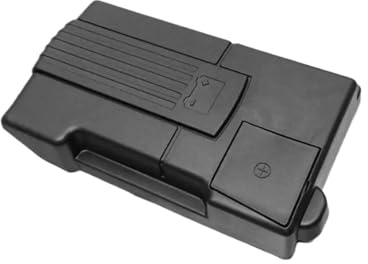 ZHINUAN Couvercle de protection de batterie, Convient for VW, Convient for Volkswagen, Convient for GOLF 7 MK7 Sportsvan T-ROC Électrode négative positive Boîtier de protection anti-poussière pour bat