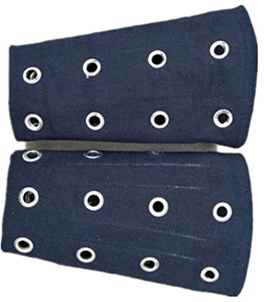 CFWWSAQ Guanti Anti Taglio Filo d'Acciaio Braccio antitaglio Antitaglio Anti-Taglio Protezione anticorpo Protezione Polsi Protezione Mani Guanto antitaglio Tattico(Blauw)