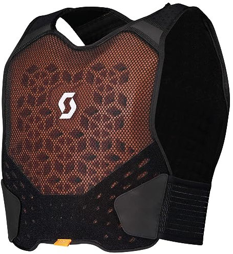 SCOTT Softcon Body Armor Kids Kinder MX Motocross DH Brust- / Rückenpanzer schwarz 2025: Größe: XXS/XS (116-128)