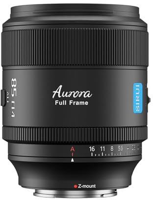 SIRUI Aurora 85mm F1.4 Lente de Enfoque Automático de Fotograma Completo para Z Montura Cameras, Lente telefoto Prime para Retratos para Z5, Z50/Z50II, Z6/Z6II/Z6III, Z7/Z7II, ZFC, Z8, Z9 (Z Montura)