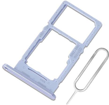 Eonpam Original DUAL SIM Card Slot Tray Holder Replacement for Samsung Galaxy A25 Incl Sim Pin (Blue)