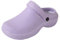 R-ISLAND Zuecos Sanitarios para Mujer,Adulto,Hecho con EVA,Antideslizante y Ligero,Genial para Trabajo Hospital y Clinicas.(Morado 39)