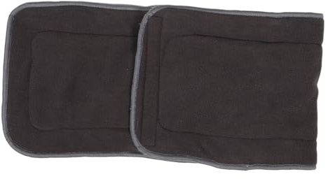 Yardenfun Bamboo Cloth Diaper Inserts for Adults Ultra Absorbent Washable Liners for Men Women Large Overnight Incontinence Pads with Extended Fit and Soft Breathable Protection