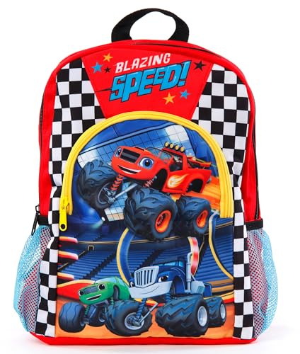 Blaze and the Monster Machines Mochila | Mochilas Escolares Nino | Bolso Infantil Monster Truck para Ninos