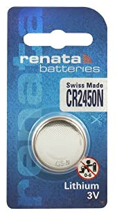 Renata CR2450N 3V Lithium knopfzelle - 5 Stück