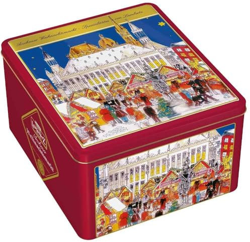 Lambertz Lebkuchenmischung Dose Weihnachtsmarkt, 1000 g