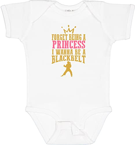 inktastic Karate Princess Girls Martial Arts Baby Bodysuit 6 Months 0020 White 3d0c0