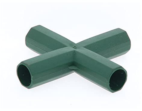 per telaio per serra - 5 tipi Raccordo per tubi in PVC da 16 mm Costruzione resistente - Montaggio in PVC Telaio per serra Giunti per mobili Recinzione Connettore per per serra