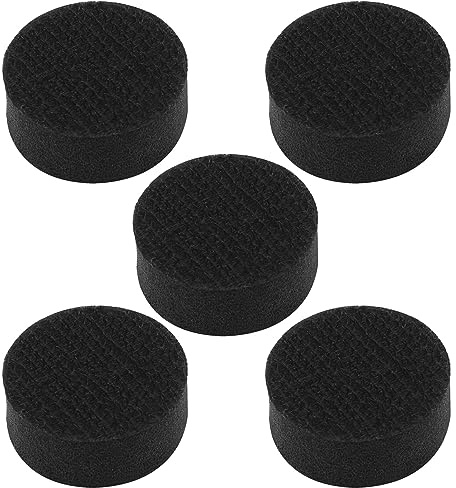 ECSiNG Lot de 5 tampons de ponçage en éponge souple de 25 mm sans trous avec crochet et boucle de flocage en mousse souple