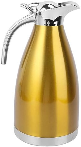 PRETYZOOM Bollitore A Doppia Parete Con Isolamento Sottovuoto Da 2000 Ml - Bottiglia Termica in Acciaio Inossidabile Per Luso Quotidiano