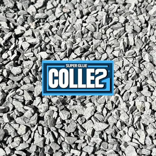 Colle21 Pietre Decorative Granulato Nero Ebano 3/6 mm – 200 g: Dona alle tue creazioni Un Tocco di Eleganza Profonda e misteriosa!