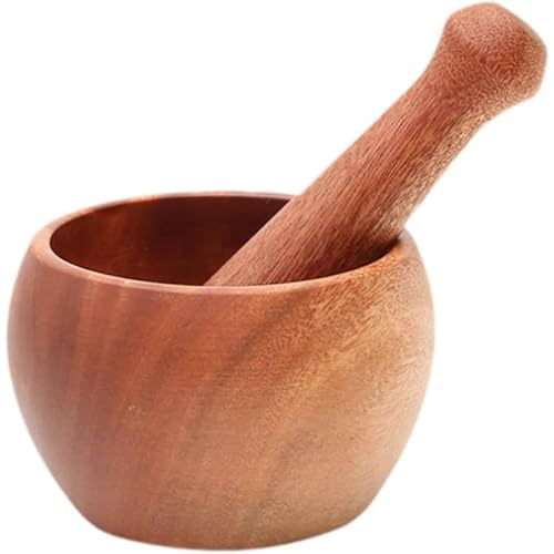 Tubayia e set di pestelli, spremiaglio multifunzione, set di macinaspezie per pepe, cucina, salsa di pesto (S)