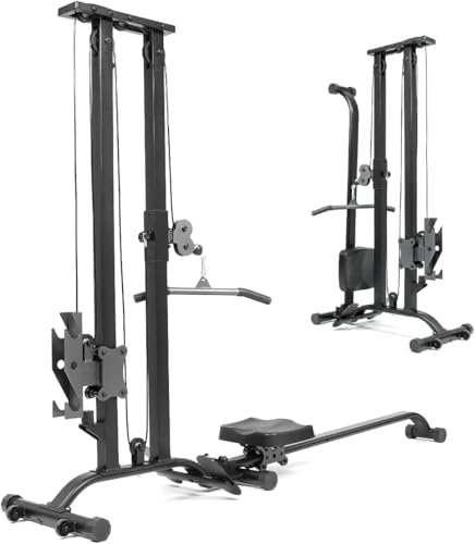 TOUSAINS CR63 Rameur pliable avec câble - Appareil de fitness à domicile