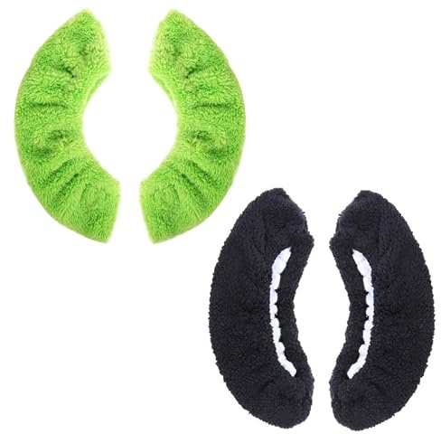 TOYANDONA 2 Paires Protège-Lames pour Patins à Glace en Polyester Absorbant l'eau, Flexible et Résistant la Rouille, Patinage Artistique, Lot de Couleur Aléatoire