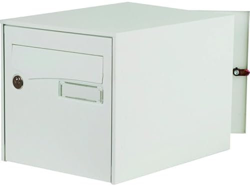 Boîte à lettres double face blanc - DECAYEUX