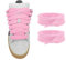UamGlsob Cordones Planos Extra Anchos de 15mm para Adidas Campus 00s Zapatillas, Cordones Cordón Gruesos para Sneakers y Deportivas (Pink, 45/115cm)