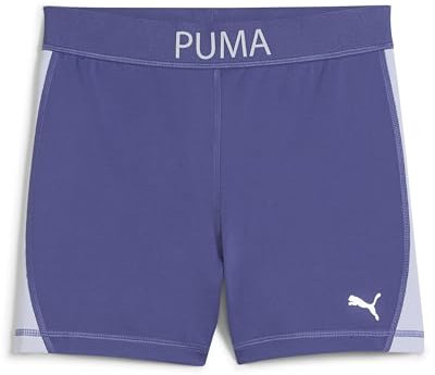 PUMA Damen Strong Hochgeschnittene 4 Radlerhose S, Blue Crystal