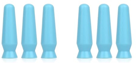 Jemcgrl Scleral Lens Remover and Inserter Pack of 6, Ventless Contacts Removal Tool for Hard Contact Lenses & Prosthetic Eyes