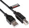 rhinocables USB Printer Cable, USB 2.0 A Male to B Male Fast Cord for Scanner and Printers compatible with Epson, HP, Brother, Lexmark, Dell, Xerox, Samsung and Keyboard, Piano, DAC etc '3m'