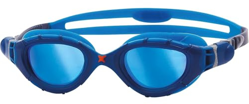 Zoggs Unisex Predator Flex Titanium - Regular Fit Schwimmbrille für Erwachsene (1er Pack)