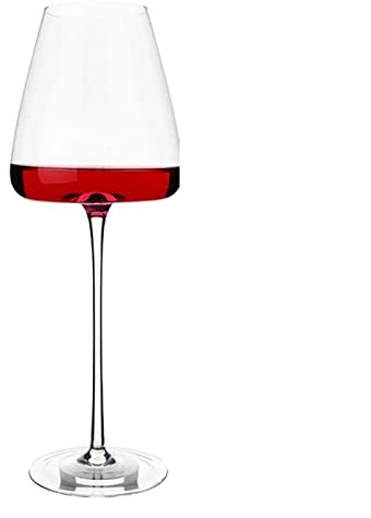 TJLVYCNB Calice Bicchieri Calice Vino Rosso Bicchiere Fondo Convesso Borgogna Bordeaux Champagne Bicchiere D'uva Festa Di Nozze Compleanno Coppia Regalo