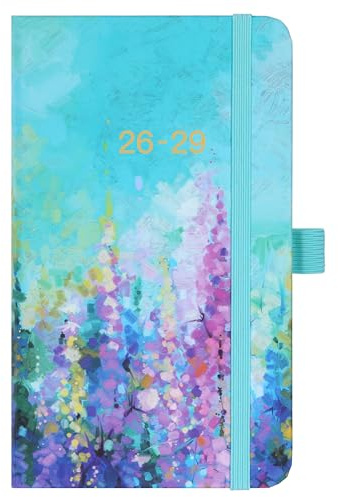 2026-2029 Pocket Planner/Calendar - 3 Year Monthly Planner 2026-2029, JUL. 2026 - JUN. 2029(36 Months), 6.3 x 3.8, Monthly Pocket Calendar with 60 Note Pages, Pen Hold, Perfect Organizer for Purse - Oil Painting