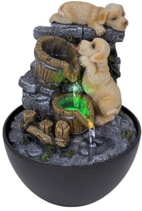 Lovely Labs Mini Fountain Beautifully Crafted With LED Lights