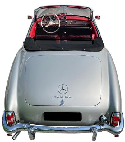 Aperta Windschott passend für Mercedes-Benz SL-Class (1955-1963) 100% Passgenau OEM Qualität Schwarz Windstop Windabweiser