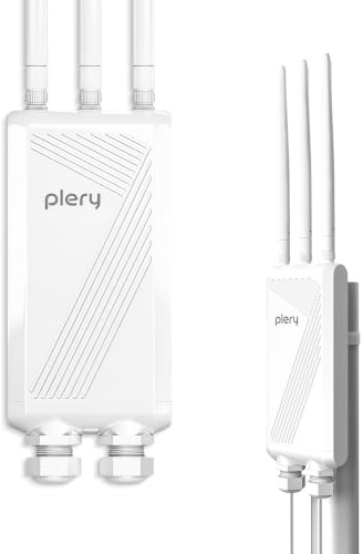 PLERY BE3600 WiFi Repeater Outdoor Access Point WiFi 7-signalförstärkare