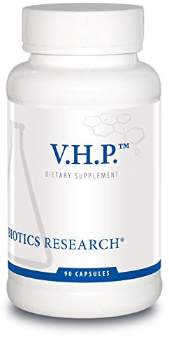 Biotics Research V.H.P. – Valerian, Hops, Passionflower, GABA, Anxiolytic, Relaxation Formula, 90 Capsules