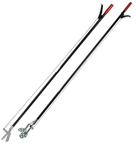 Freund-Victoria - Teichpflege-Set: Teichschere 124 cm Bypass & Teichzange 128 cm mit 60 mm Greiftellern