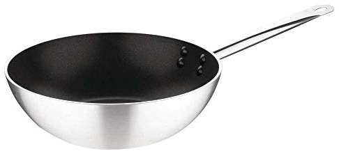 Vogue Non-stick Induction Wok Teflon Platinum Plus - 300mm 11 3/4