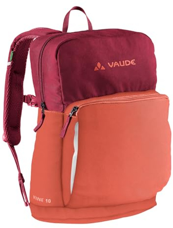 VAUDE Kinderrucksack Minnie für Jungen & Mädchen rosa, komfortabler Wanderrucksack Kinder 10 L in Blau, Wetterfester Schulrucksack mit viel Stauraum & reflektierende Elemente