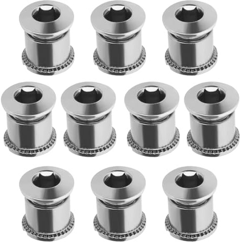 LT Easiyl 10 viti per corona per bicicletta, guarnitura per bicicletta, bulloni di montaggio per mountain bike, bici da strada, bici pieghevoli, doppio disco
