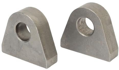 Soporte de Grillete para Tractores, Montaje de Horquilla de Acero Grueso de 1 Pulgada de Alta Resistencia, 2 uds.