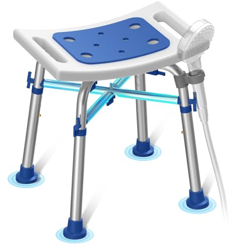 Loyoda 500 lbs Heavy Duty Shower Chair for Inside Shower, FSA/HSA Eligible