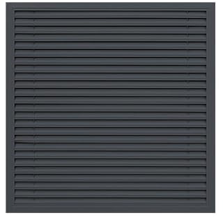 Blinds Radiator Covers Multiple Colours Return Air Grille Wall Heater Cover Entrance Hall and Living Room(Black,5.91 x 5.91in/150 x 150mm)